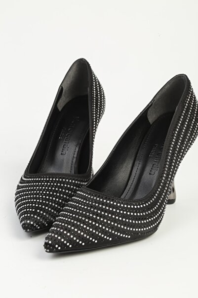 Pierre Cardin Siyah Kadın Topuklu Ayakkabı PC-55010