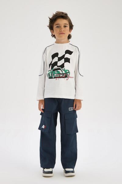 Nebbati BG Store Λευκό μπλουζάκι για αγόρι