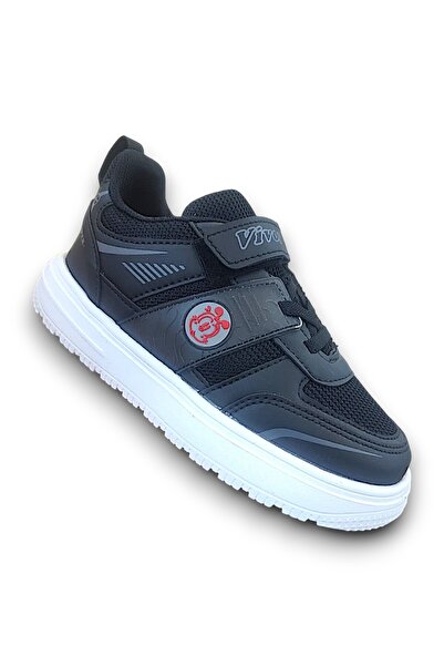 Elit Vivox 3621 Black Lightweight Comfortable Boys' Sports Shoes