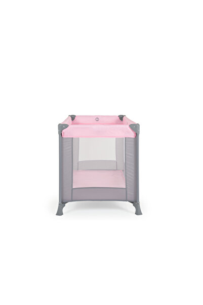Moni Solo single-level folding cot 120x60 cm, Pink Pop