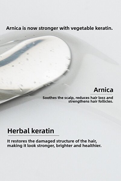 Otacı Botanics + Plumping & Volumizing Care - Herbal Shampoo Containing Arnica and Herbal Keratin