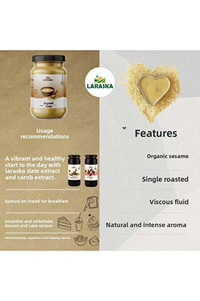 Laraska Organic Organic Tahini 600g