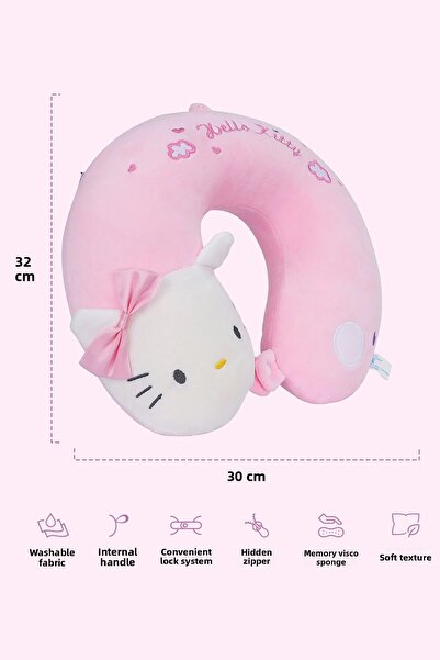 Heybee Luggages NK12005-P Pernă de călătorie pentru gât, viscoelastică, pentr...