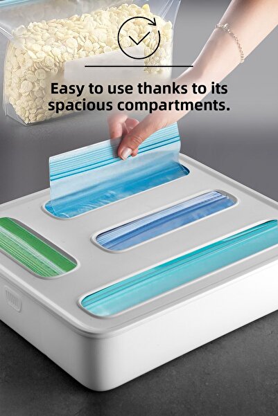 Nandy Home Bag Organizer, 4 Compartment Bag Holder