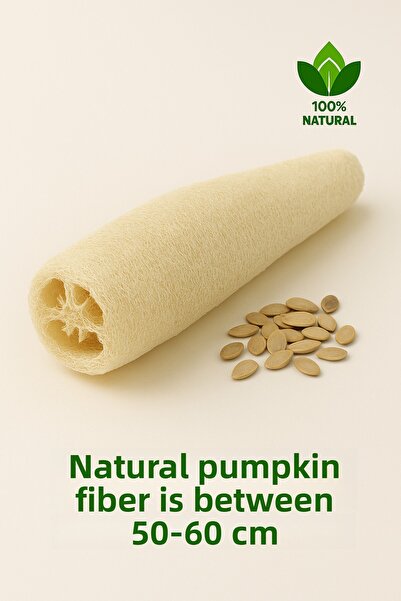 DUFF CLEAN كيس ألياف اليقطين الطبيعي جامبو يتراوح بين 55-70 سم