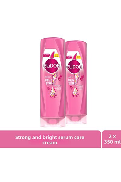 Elidor Superblend Serum Care Cream Strong and Bright Vitamin E Macadamia Oil ...
