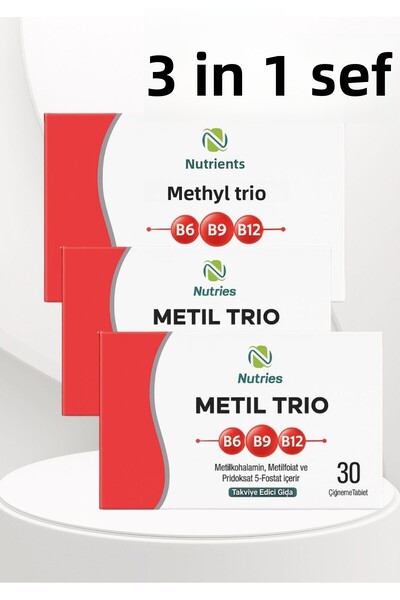 Nutries Methyl B12 Chewable Tablet – Economical Set of 3