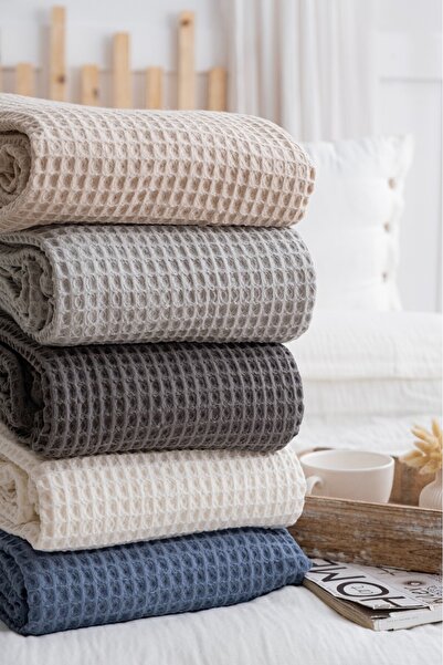 Dokubba - 100% Cotton Double Pike - 210 X 230 cm Pike - Waffle Pike