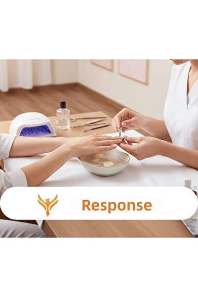 Rivonse منشفة مانيكير ذات نسيج قرص العسل مقاس 25 × 40 للاستعمال مرة واحدة