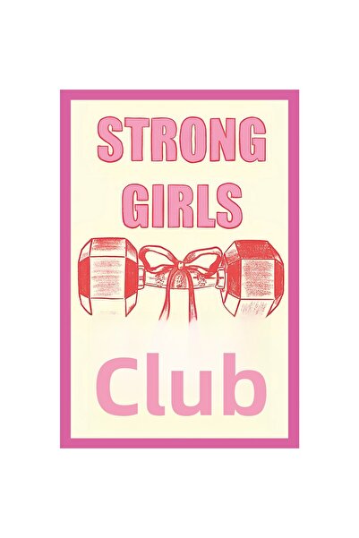Hi Kami Strong Girls Club – Strong Girls Club Themed Decorative Gift Note Card Postcard |   10×15cm