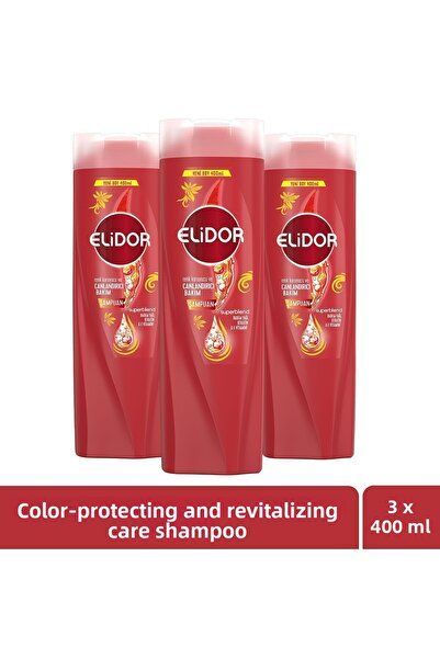 Elidor Superblend Hair Care Shampoo Color Protective and Revitalizing Care 40...