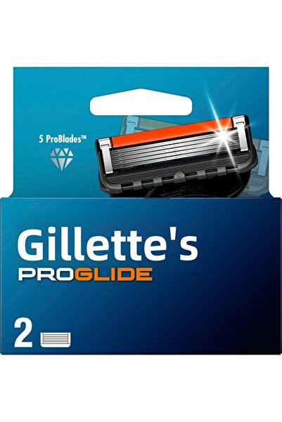 Gillette Lame de schimb Fusion 5 Proglide 2'li (LOC DE PRODUCȚIE GERMANIA - PACHET NOU)