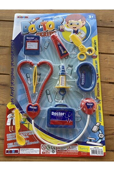 NEWBRENDHOME لعبة تعليمية للأولاد كارتيلا نزم 162 طقم طبيب مكون من 8 قطع 808 ...