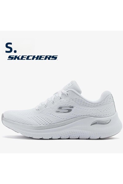 SKECHERS Arch Fit 2.0 - Glow the Distance 150067 Unisex Sports Shoes White