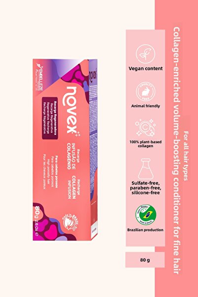 NOVEX Collagen Infusion Collagen Loading Hair Care Cream for Fine Hair 80g