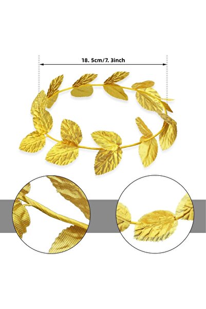 Kanonik Education تاج قيصر من أوراق الذهب البيزنطية الرومانية