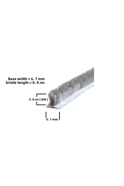 ALUWAND Glass Balcony and Sliding - 800 Kıl Fitil - 30 Meters |   6.7 mm Base...