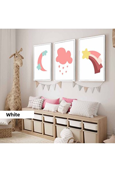 Harika bir ev Παιδικό δωμάτιο Σαλόνι-Μινιμαλιστικό Μοντέρνο Μποέμ ΡΟΖ ΘΕΜΑ | ...