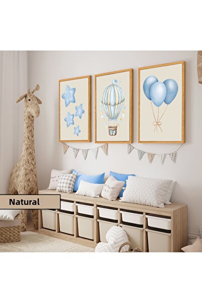 Harikabirev Camera copiilor Living Room-Minimalist Modern Bohem BLUE | CADRU ...