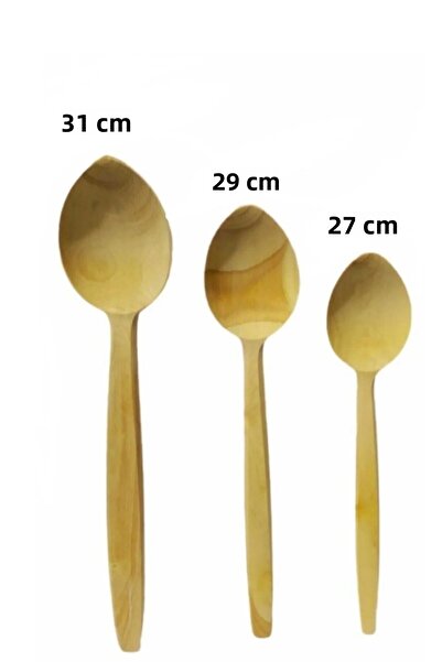 Home Three Sizes Boxwood Spoon, Boxwood Ladle, Wood & Wooden Spoon Genuine Bo...