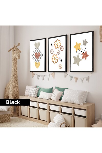 Harikabirev Camera copiilor Living Room - Minimalist Modern Boho FLOARE | 3L ...