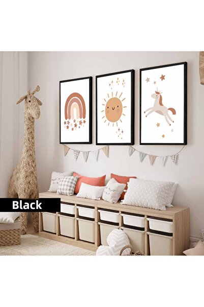 Harika bir ev Παιδικό δωμάτιο Σαλόνι-Μινιμαλιστικό Μοντέρνο Μποέμ ΡΟΖ ΘΕΜΑ 02...