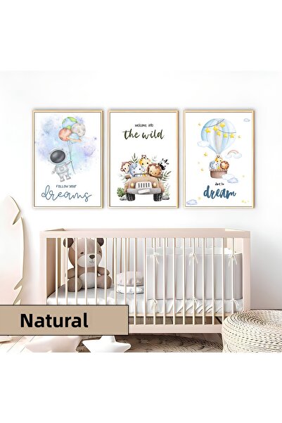 Harikabirev Camera copiilor Living Room - Minimalist Modern Bohemian ALBASTRU...