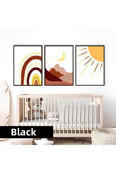 Harika bir ev Детска стая Дневна - Минималистичен Модерен Бохемски RAINBOW-CL...