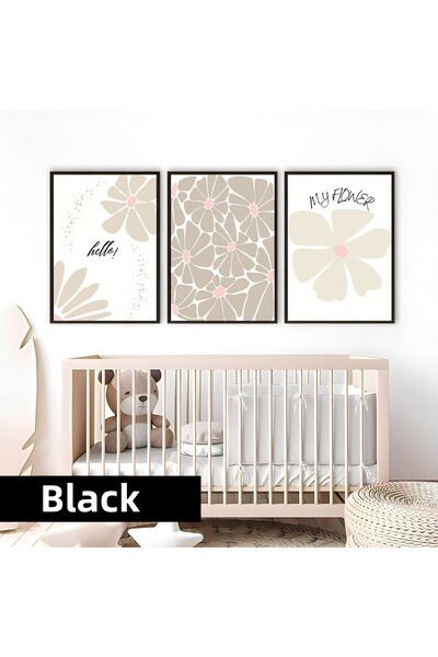 Harika bir ev Детска стая Дневна - Минималистичен Модерен Бохемски ЦВЕТЕН РОЗ...