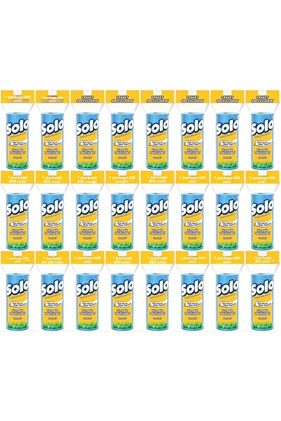 Solo Hygienic Cleaning Cloth (Inner Piece 20 Pieces) (Odorless and Quick Drying) (Set of 24)