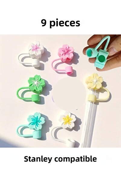 madamina 6 Pieces Stnley Quencher Thermos Compatible Flower Accessory Flower ...