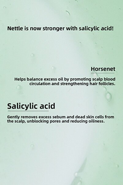 Otacı Botanics + Anti-Oil Treatment - Herbal Shampoo Containing Nettle and Salicylic Acid