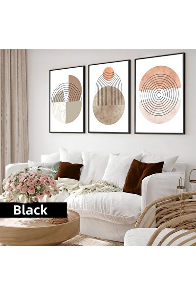 Harikabirev Camera copiilor Living Room - Minimalist Modern Boho Bej Moale 03...