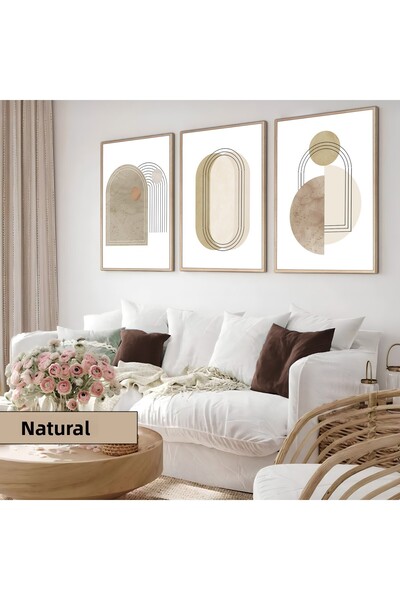 Harikabirev Camera copiilor Living Room-Minimalist Modern Boho Bej Moale 02 |...