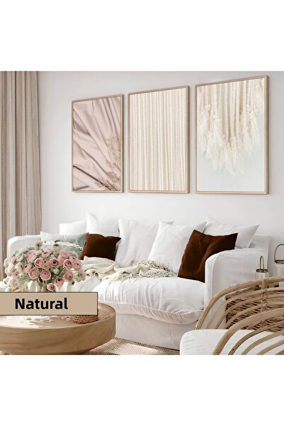 Harikabirev Παιδικό δωμάτιο Σαλόνι-Μινιμαλιστικά Μοντέρνα Σχέδια Μποέμ | ΞΥΛΙΝΟ ΠΛΑΙΣΙΟ 3 ΤΕΜΑΧΙΑ MDF AHMDF