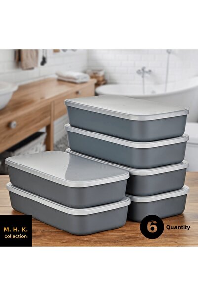 MHK Collection 6-Piece Storage Box Set