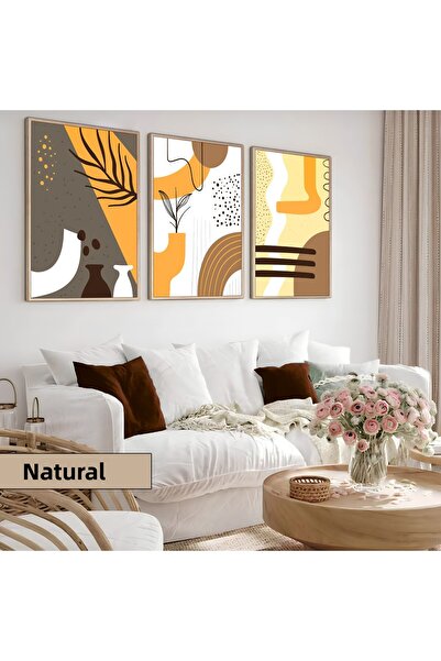 Harikabirev Camera copiilor Living Room-Minimalist Modern Boho Portocalie-Gal...