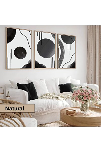 Harika bir ev Camera copiilor Living Room-Minimalist Modern Boho Gri Ton Albs...