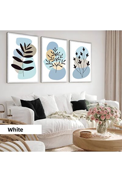 Harikabirev Camera copiilor Living Room-Minimalist Modern Boho Albastru-Gri F...