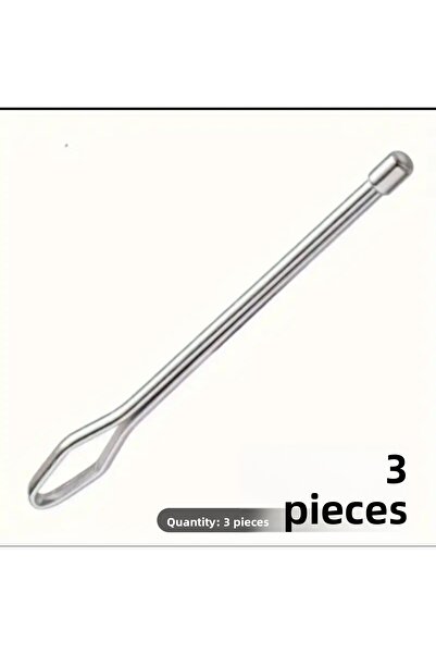 ORGANICYOU مجموعة بكرات خيوط معدنية مرنة من 3 قطع من ييوو - أداة خياطة وبروش ياقة وخيط للخياطة