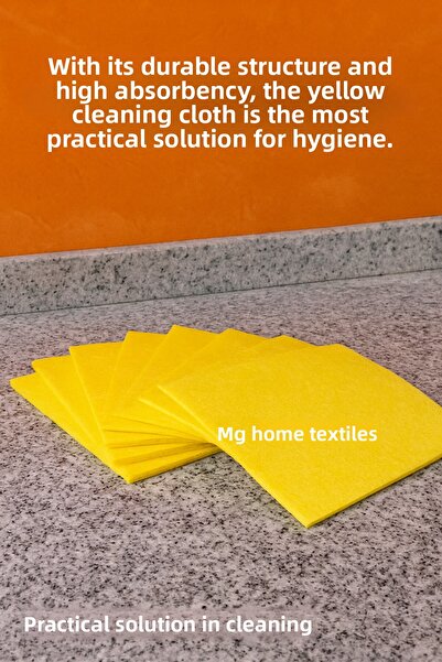 MG HOME 12 bucăți cârpă galbenă de curățare cârpă generală de bucătărie cârpă...