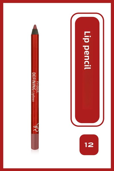 Golden Rose قلم تحديد الشفاه رقم 12 توفي بريك من مود ديفاينينج