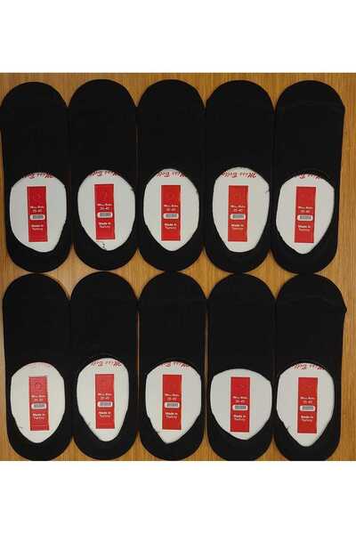 biceps store 10'lu EKONOMİK PAKET SİYAH BABET ÇORAP