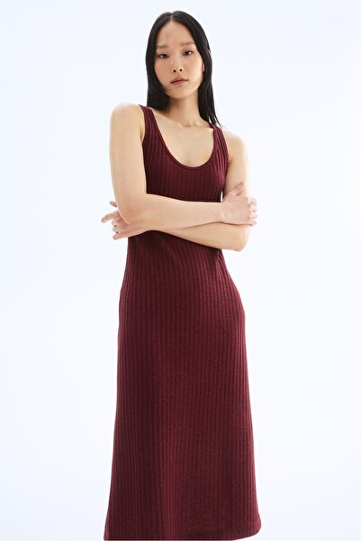 H&M Lastik Örgülü Elbise