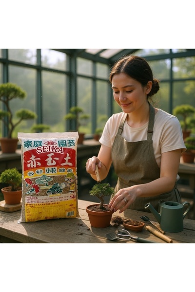 SEIKA Ibaraki Akadama toprağı - 14LT - orijinal ambalaj - Japonya’dan ithal