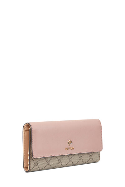 Nine West LOCKUP 9 GG1403152 5FX Bej Kadın Cüzdan