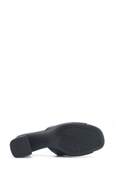 Nine West NACELL 5FX Siyah Kadın Topuklu Terlik