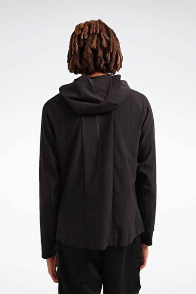 Reebok ERLING RUNNING JACKET Μαύρο Ανδρικό Μπουφάν