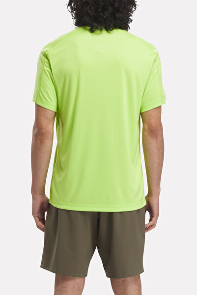 Reebok Training Tech T-Shirt Green Men's Short Sleeve T-Shirt
