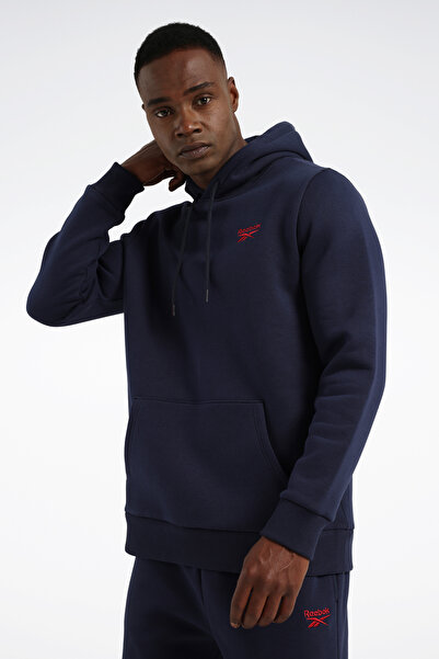 Reebok RBK ARNAMO HOODIE SWEAT Ανδρικό φούτερ Navy Blue